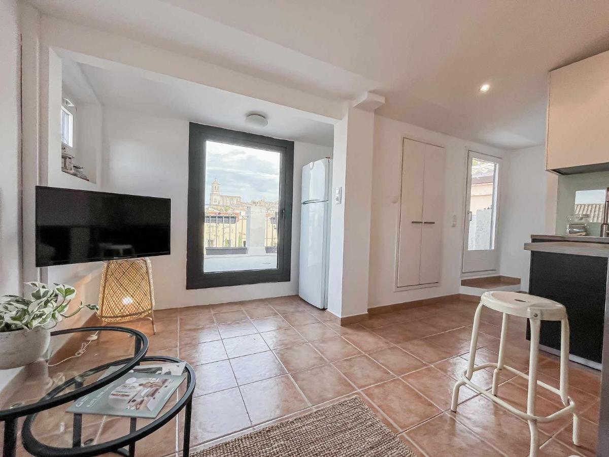 Romantic Duplex With Terrace And Great Views Gerona Exterior foto
