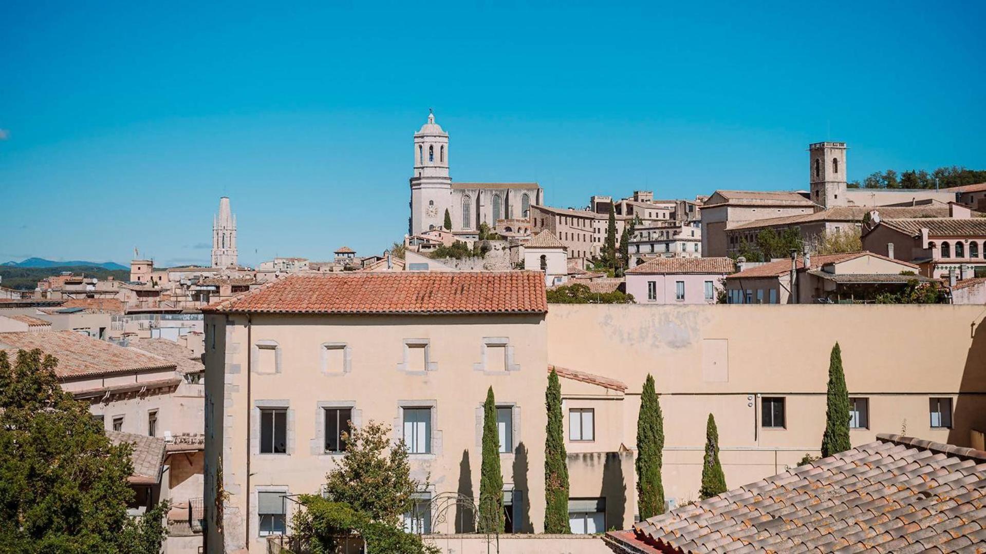 Romantic Duplex With Terrace And Great Views Gerona Habitación foto