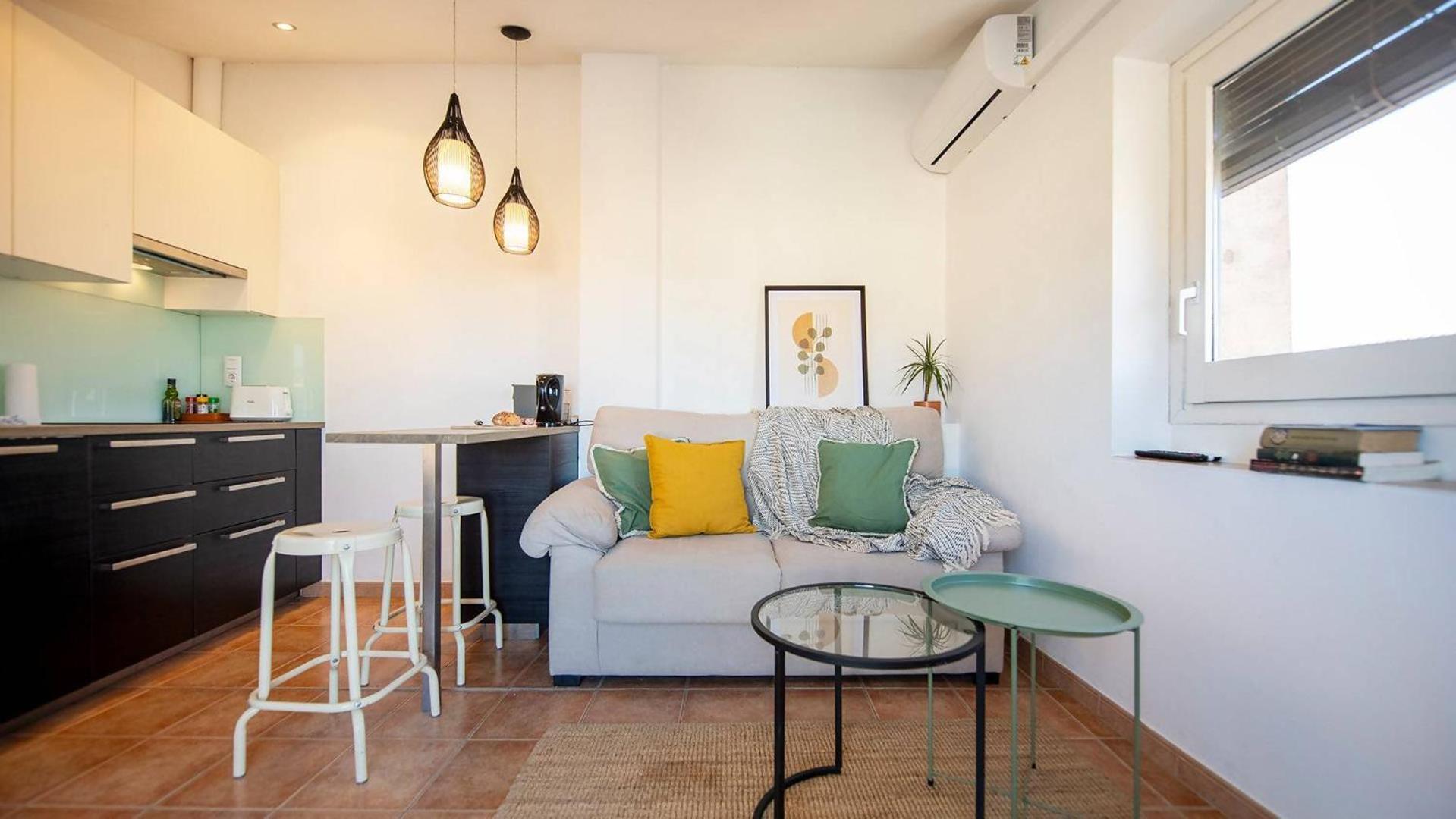 Romantic Duplex With Terrace And Great Views Gerona Habitación foto