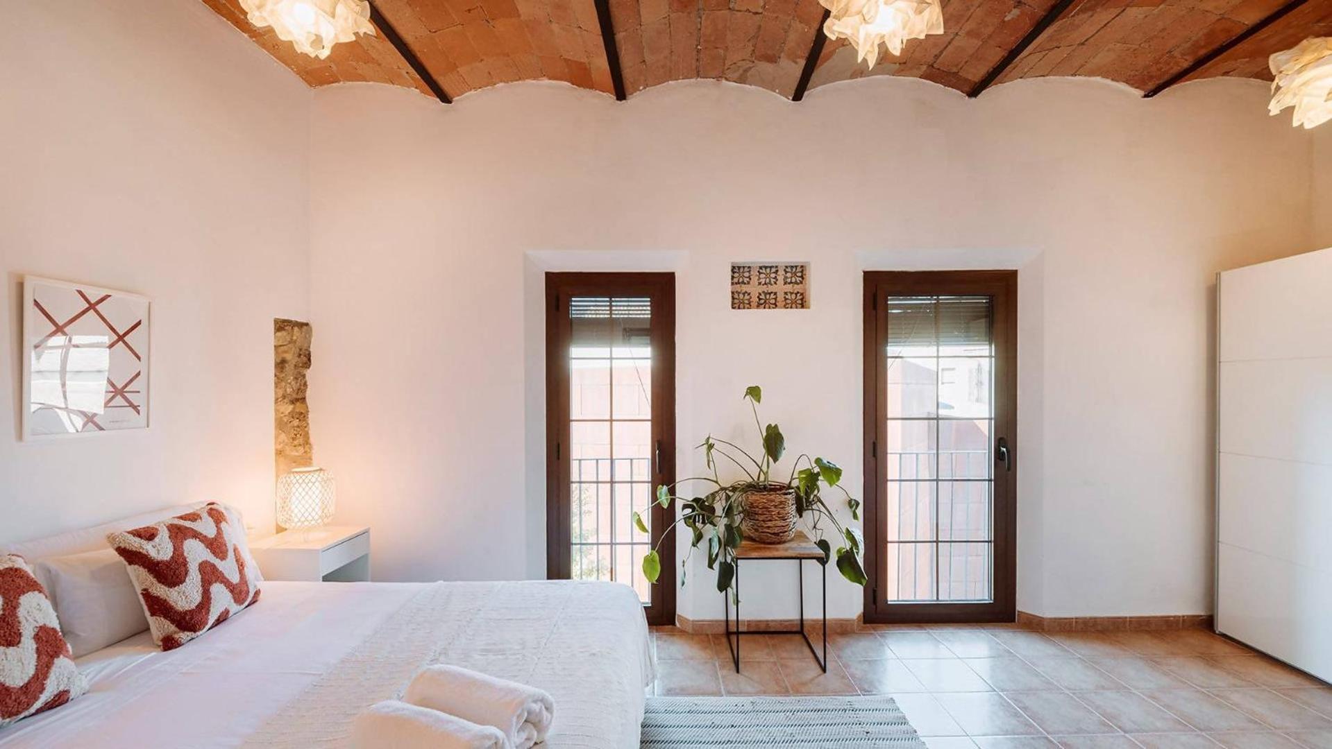 Romantic Duplex With Terrace And Great Views Gerona Habitación foto